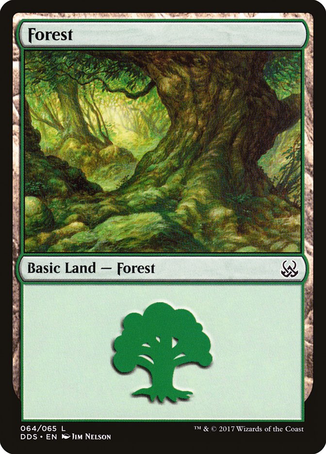 Forest (64) [Duel Decks: Mind vs. Might] | L.A. Mood Comics and Games