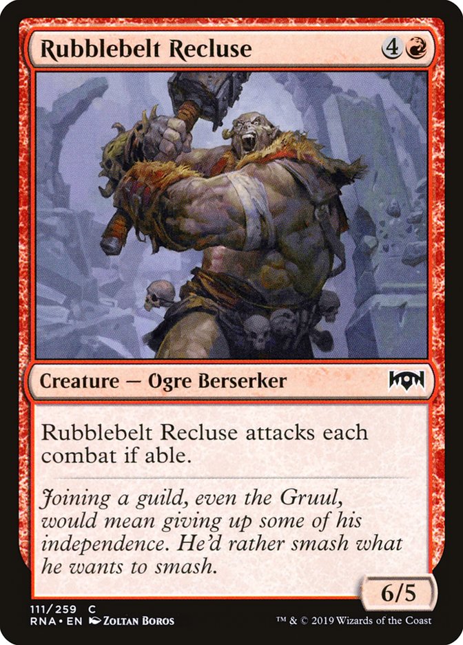 Rubblebelt Recluse [Ravnica Allegiance] | L.A. Mood Comics and Games
