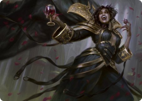 Bloodcrazed Socialite Art Card [Innistrad: Crimson Vow Art Series] | L.A. Mood Comics and Games