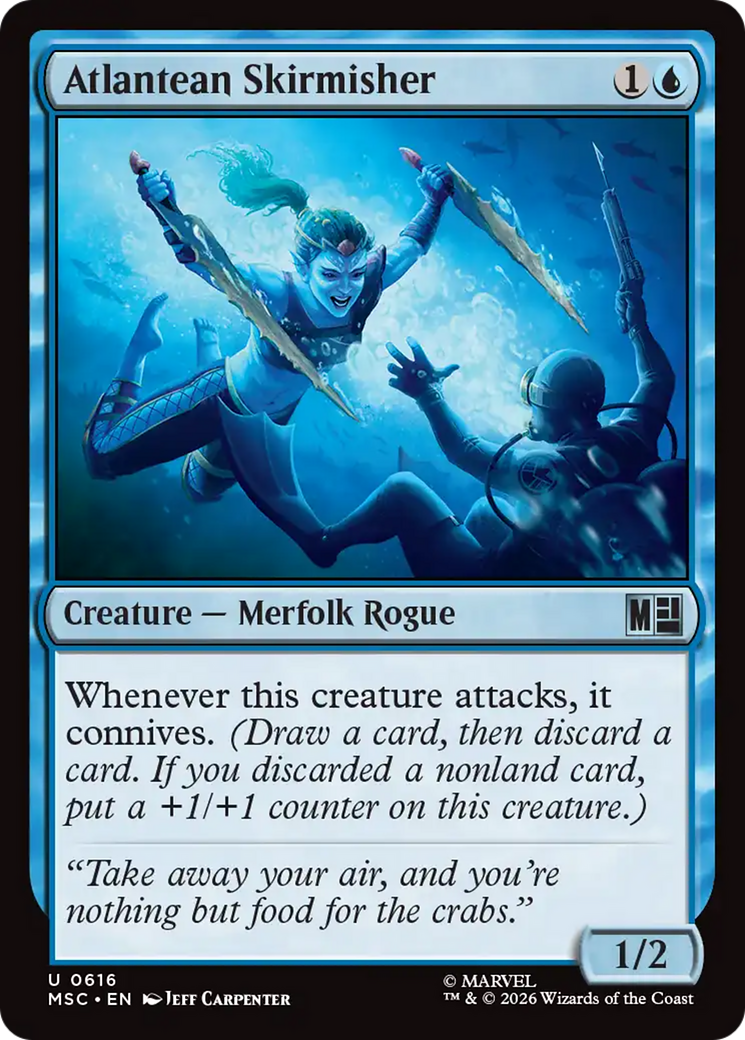 Atlantean Skirmisher [Marvel Super Heroes Commander] | L.A. Mood Comics and Games