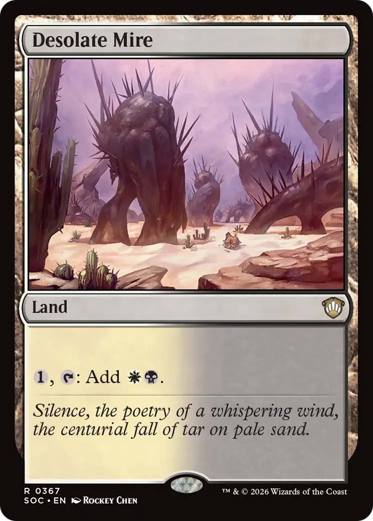 Desolate Mire [Secrets of Strixhaven Commander] | L.A. Mood Comics and Games