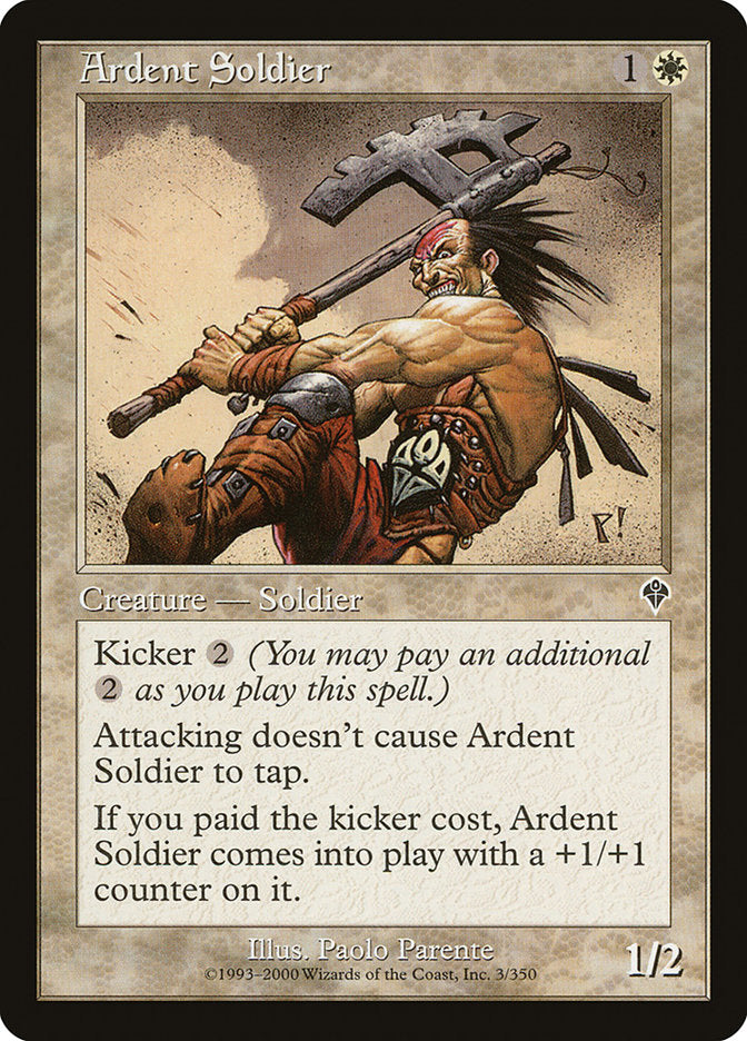Ardent Soldier [Invasion] | L.A. Mood Comics and Games