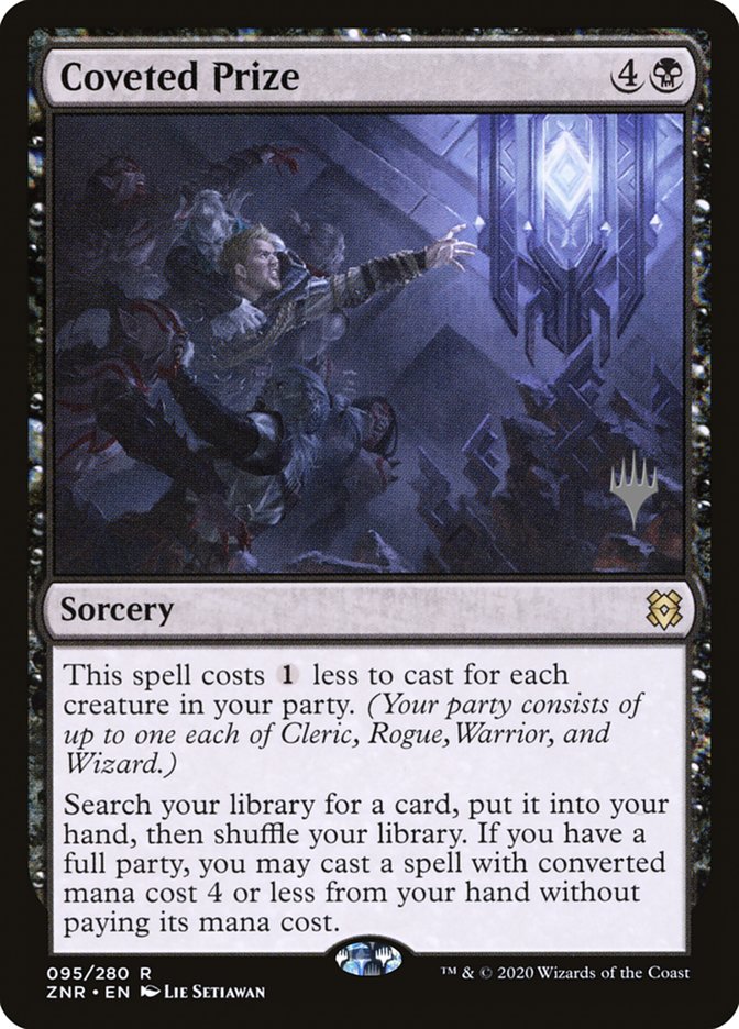 Coveted Prize (Promo Pack) [Zendikar Rising Promos] | L.A. Mood Comics and Games