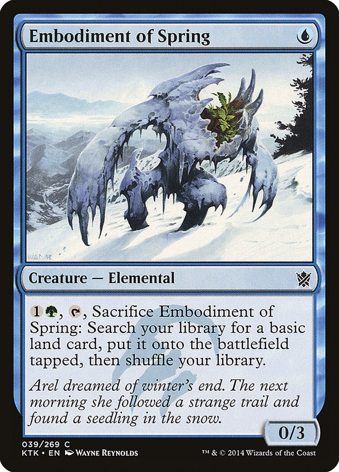 Embodiment of Spring [Khans of Tarkir] | L.A. Mood Comics and Games
