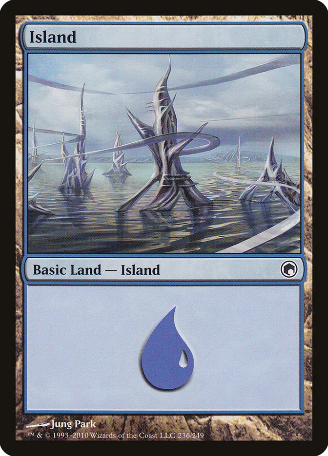 Island (236) [Scars of Mirrodin] | L.A. Mood Comics and Games