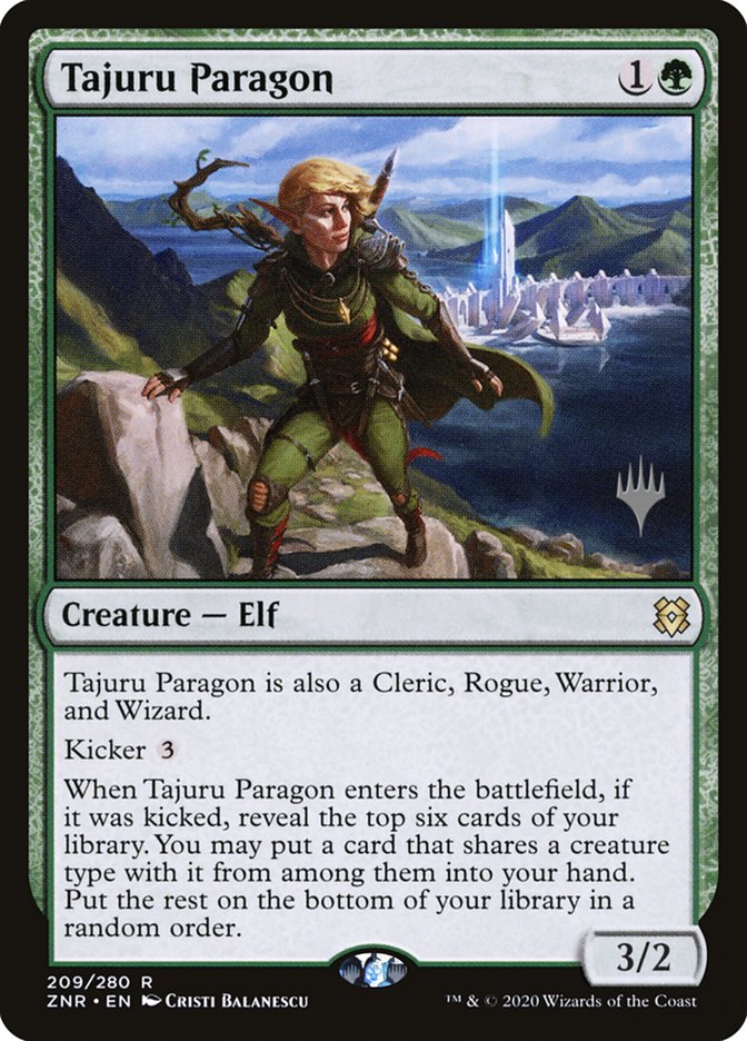 Tajuru Paragon (Promo Pack) [Zendikar Rising Promos] | L.A. Mood Comics and Games