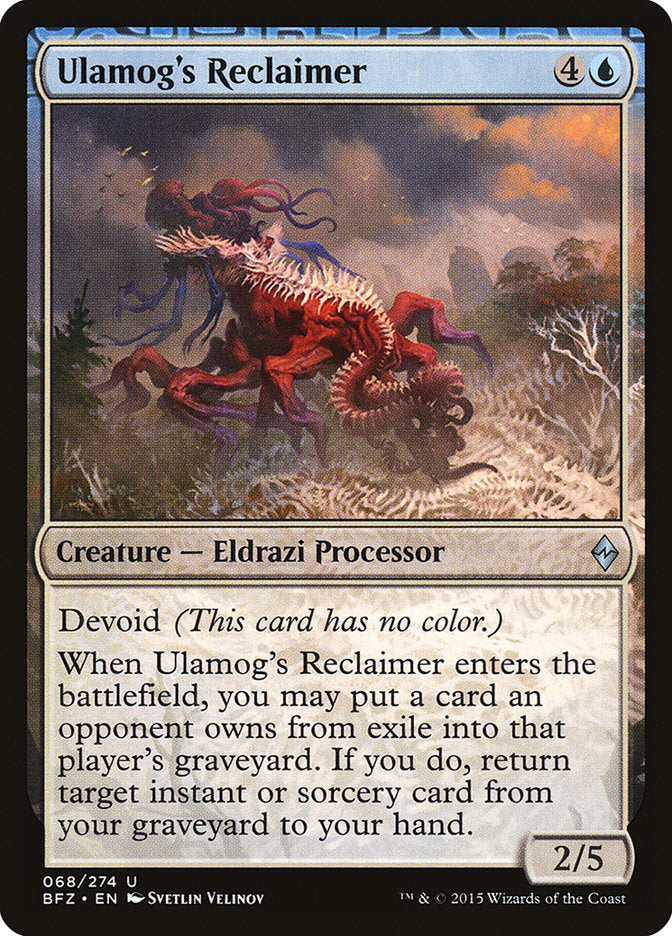 Ulamog's Reclaimer [Battle for Zendikar] | L.A. Mood Comics and Games