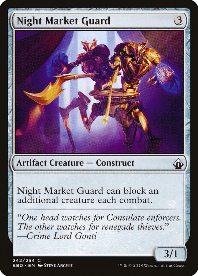 Night Market Guard [Battlebond] | L.A. Mood Comics and Games