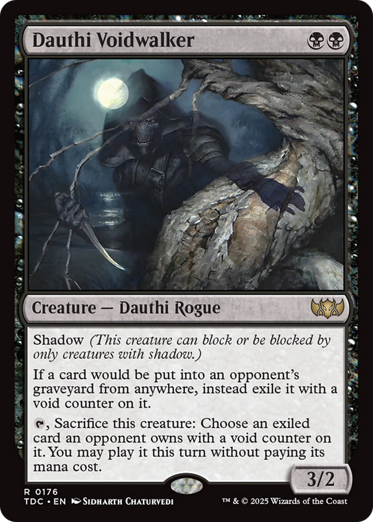 Dauthi Voidwalker [Tarkir: Dragonstorm Commander] | L.A. Mood Comics and Games