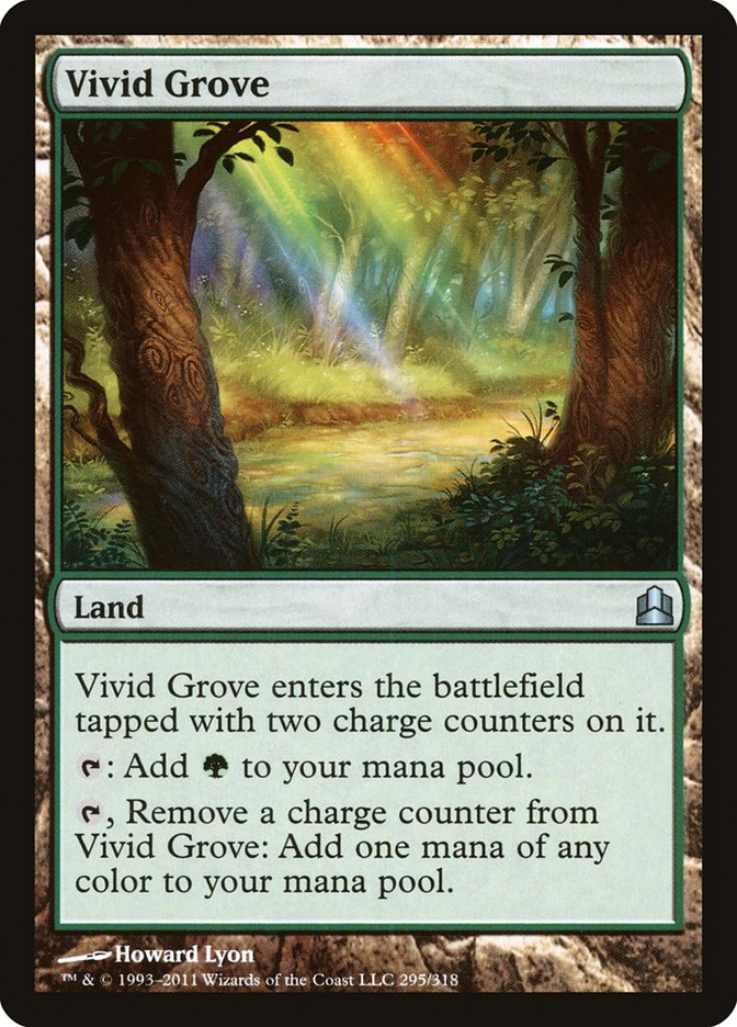 Vivid Grove [Commander 2011] | L.A. Mood Comics and Games