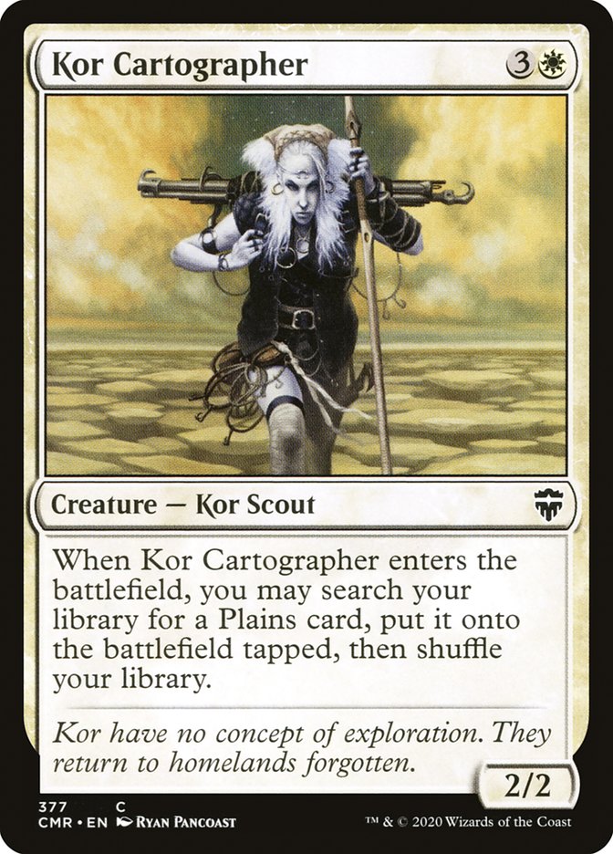 Kor Cartographer (377) [Commander Legends] | L.A. Mood Comics and Games