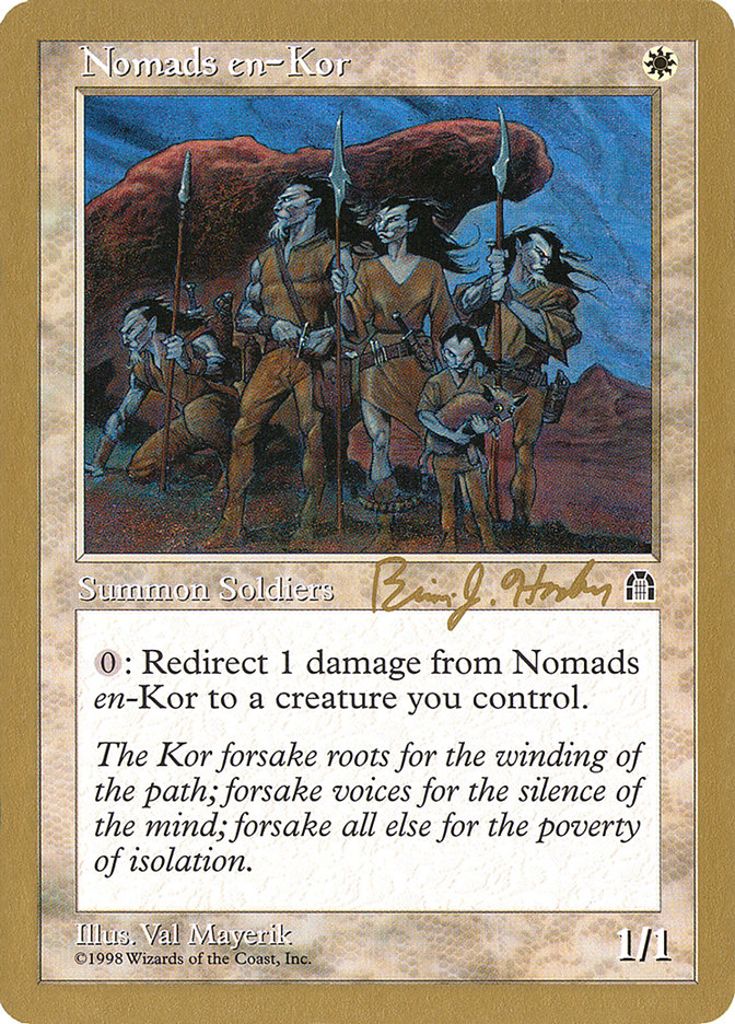 Nomads en-Kor (Brian Hacker) [World Championship Decks 1998] | L.A. Mood Comics and Games