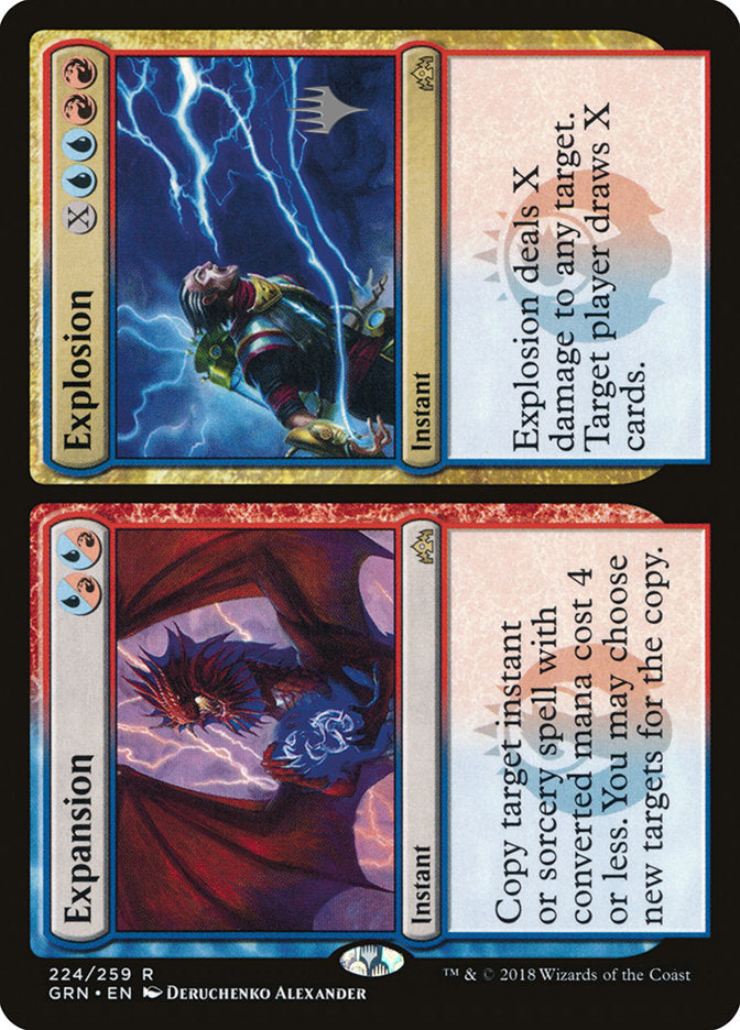 Expansion // Explosion (Promo Pack) [Guilds of Ravnica Promos] | L.A. Mood Comics and Games