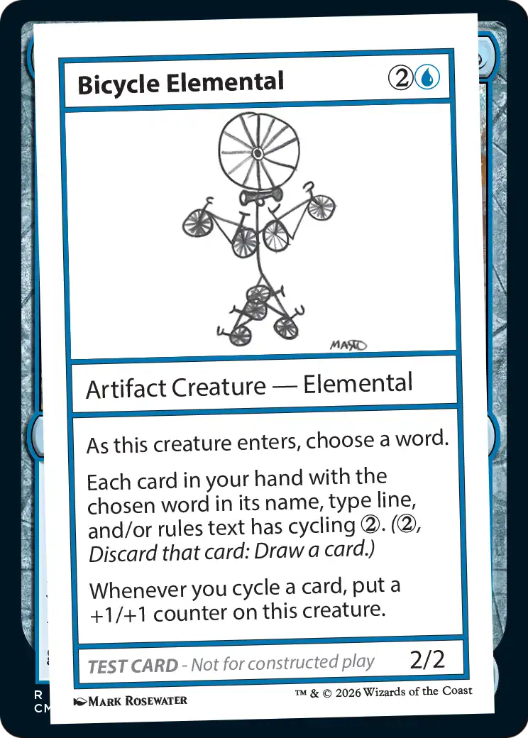 Bicycle Elemental [Mystery Booster Playtest Cards] | L.A. Mood Comics and Games