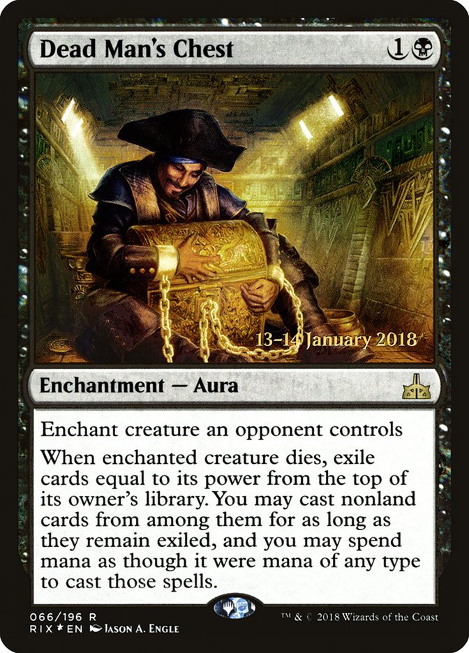 Dead Man's Chest [Rivals of Ixalan Prerelease Promos] | L.A. Mood Comics and Games