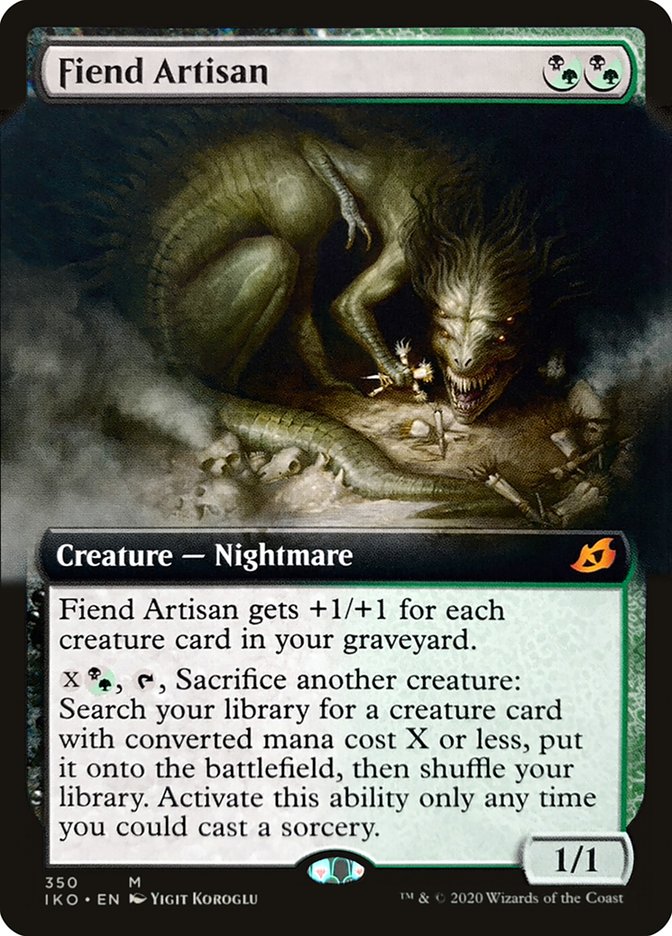 Fiend Artisan (Extended Art) [Ikoria: Lair of Behemoths] | L.A. Mood Comics and Games