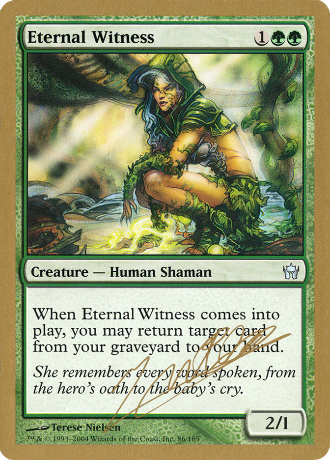 Eternal Witness (Julien Nuijten) [World Championship Decks 2004] | L.A. Mood Comics and Games