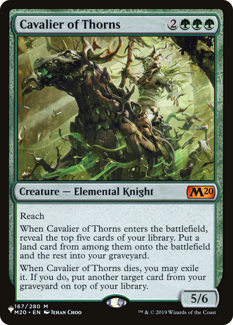 Cavalier of Thorns [The List] | L.A. Mood Comics and Games