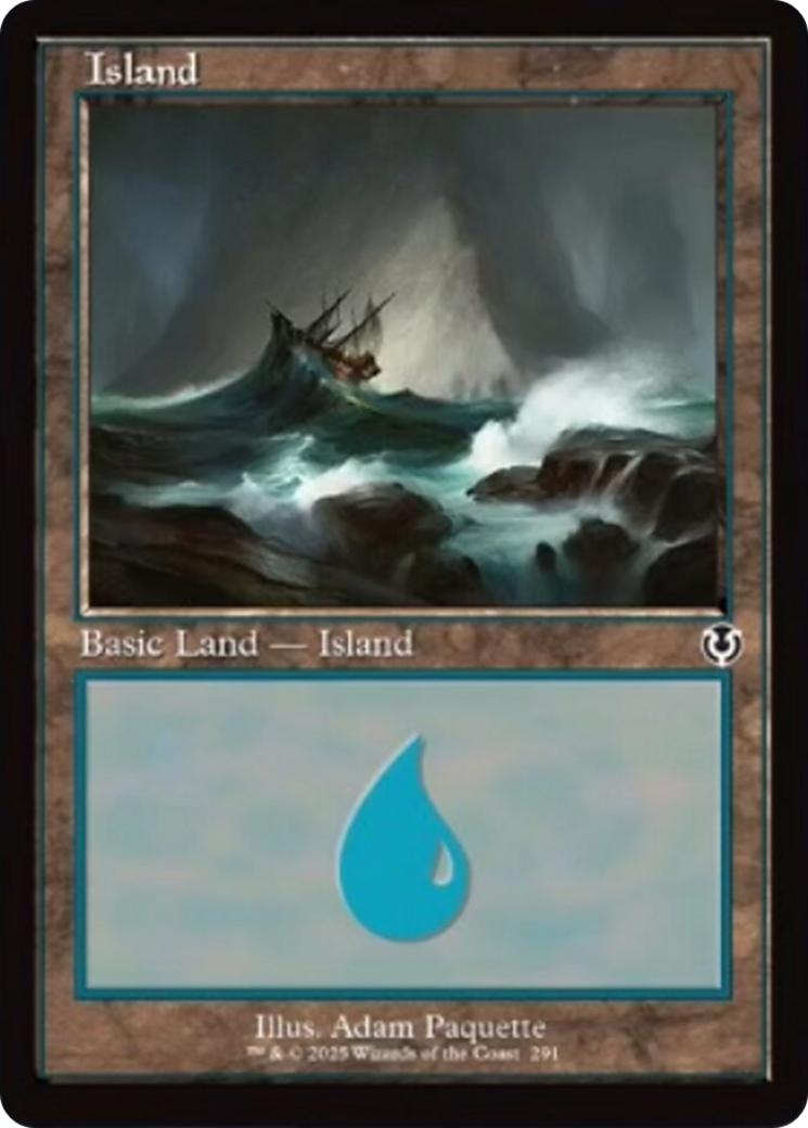Island (291) (Retro Frame) [Innistrad Remastered] | L.A. Mood Comics and Games