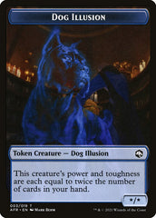 Zombie // Dog Illusion Double-Sided Token [Dungeons & Dragons: Adventures in the Forgotten Realms Tokens] | L.A. Mood Comics and Games