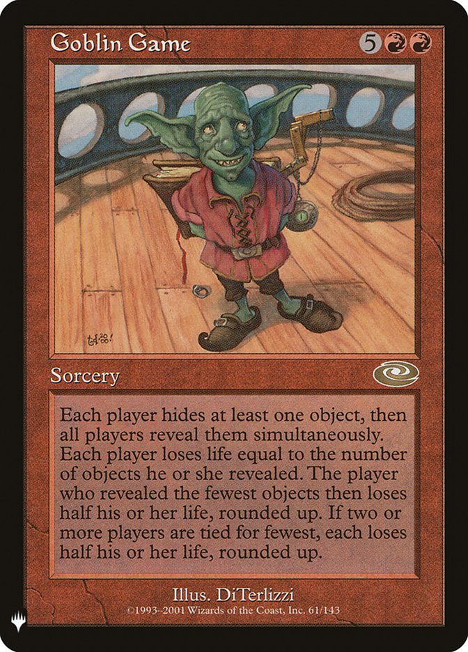 Goblin Game [The List] | L.A. Mood Comics and Games
