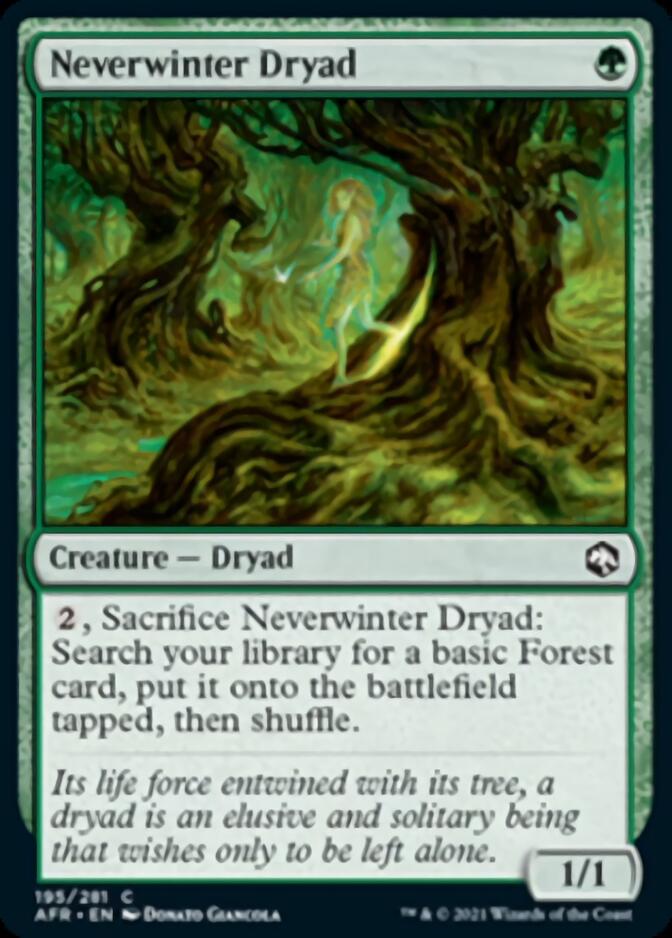 Neverwinter Dryad [Dungeons & Dragons: Adventures in the Forgotten Realms] | L.A. Mood Comics and Games
