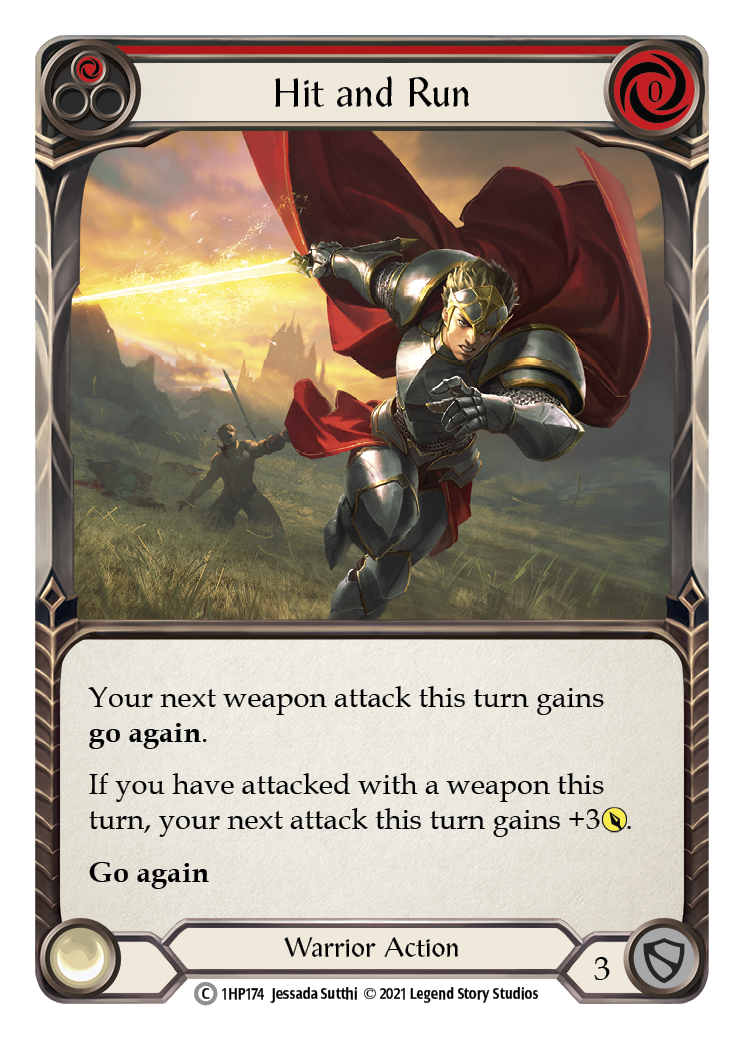 Hit and Run (Red) [1HP174] (History Pack 1) | L.A. Mood Comics and Games