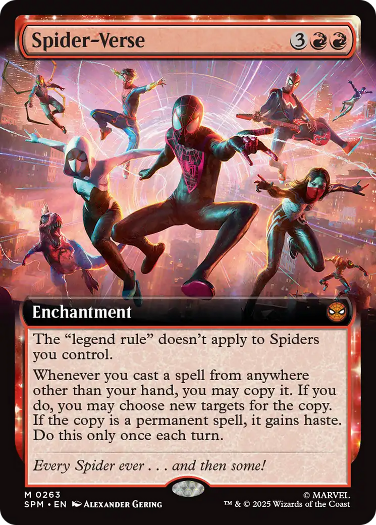 Spider-Verse (Extended Art) [Marvel's Spider-Man] | L.A. Mood Comics and Games