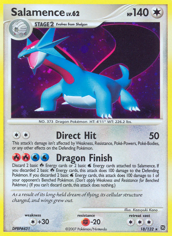 Salamence (18/132) [Diamond & Pearl: Secret Wonders] | L.A. Mood Comics and Games