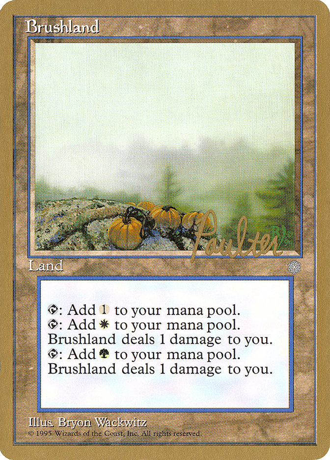 Brushland (Preston Poulter) [Pro Tour Collector Set] | L.A. Mood Comics and Games