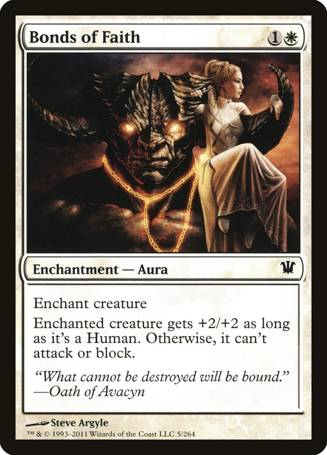Bonds of Faith [Innistrad] | L.A. Mood Comics and Games