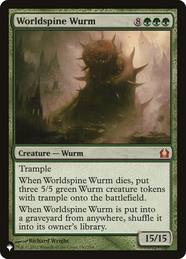 Worldspine Wurm [The List] | L.A. Mood Comics and Games