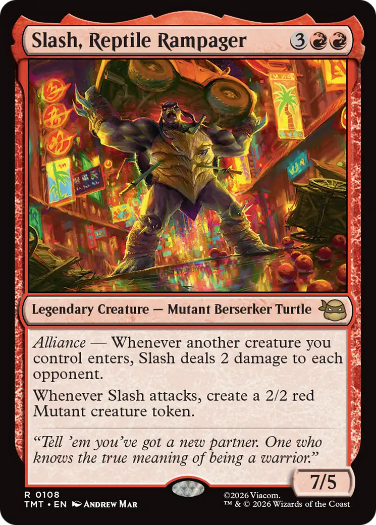 Slash, Reptile Rampager [Teenage Mutant Ninja Turtles] | L.A. Mood Comics and Games