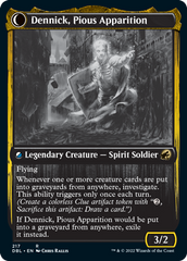 Dennick, Pious Apprentice // Dennick, Pious Apparition [Innistrad: Double Feature] | L.A. Mood Comics and Games