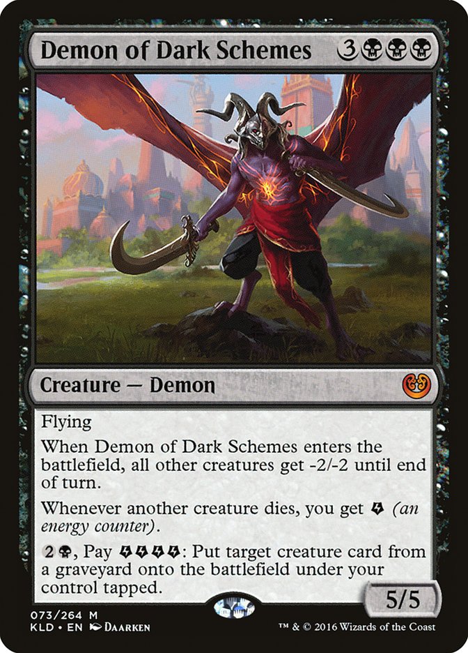 Demon of Dark Schemes [Kaladesh] | L.A. Mood Comics and Games