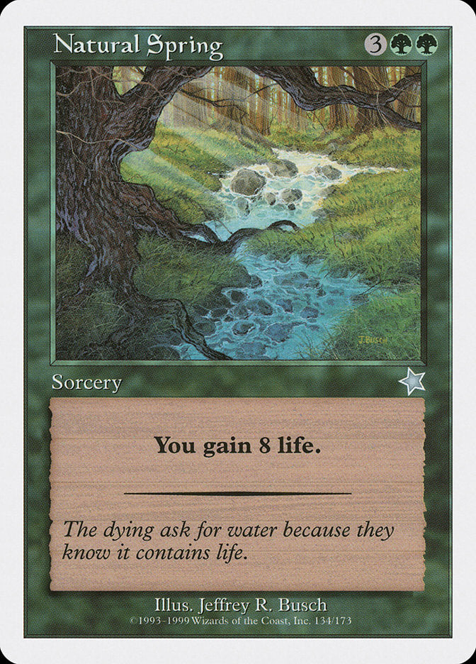Natural Spring [Starter 1999] | L.A. Mood Comics and Games