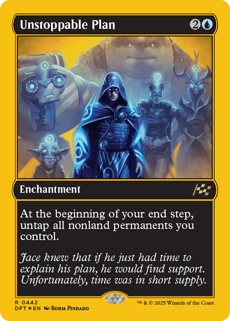 Unstoppable Plan (First-Place Foil) [Aetherdrift] | L.A. Mood Comics and Games