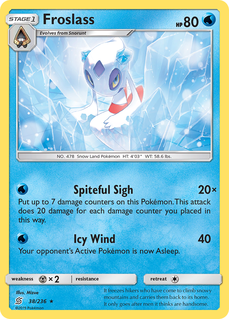 Froslass (38/236) [Sun & Moon: Unified Minds] | L.A. Mood Comics and Games