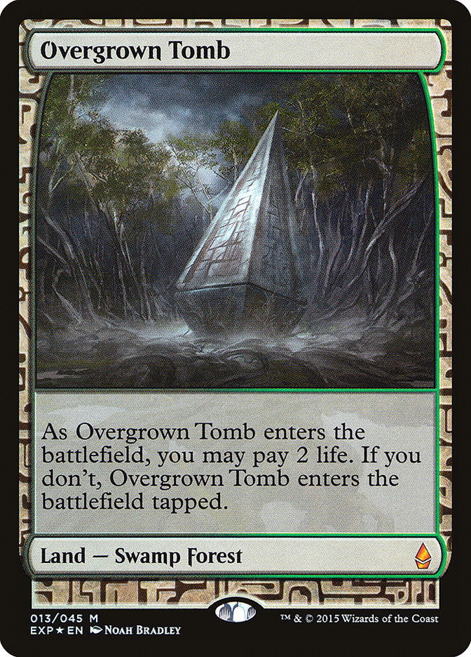 Overgrown Tomb [Zendikar Expeditions] | L.A. Mood Comics and Games