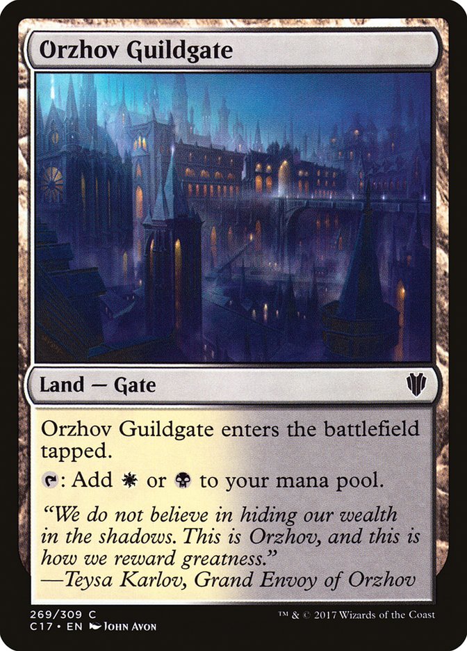 Orzhov Guildgate [Commander 2017] | L.A. Mood Comics and Games