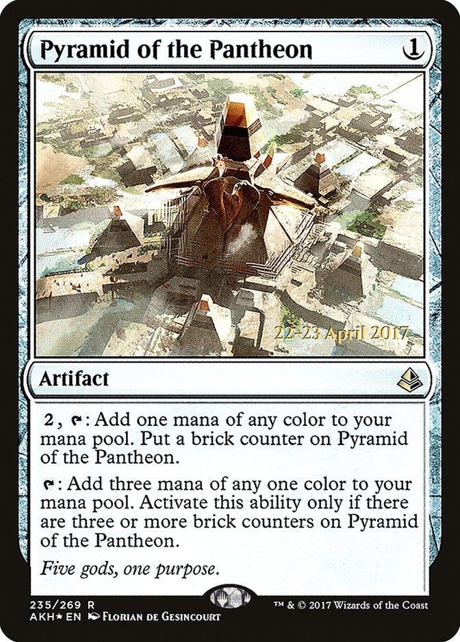 Pyramid of the Pantheon [Amonkhet Prerelease Promos] | L.A. Mood Comics and Games