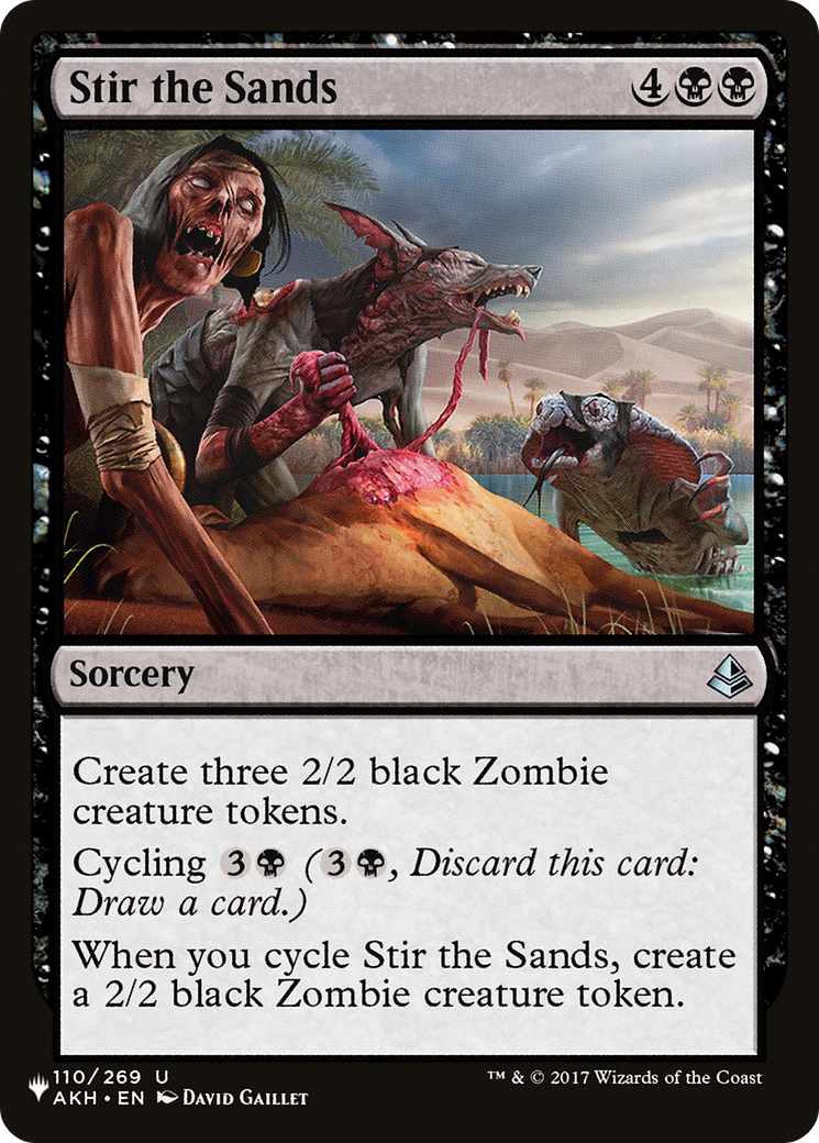 Stir the Sands [The List] | L.A. Mood Comics and Games