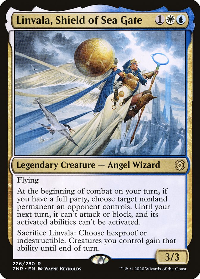 Linvala, Shield of Sea Gate [Zendikar Rising] | L.A. Mood Comics and Games