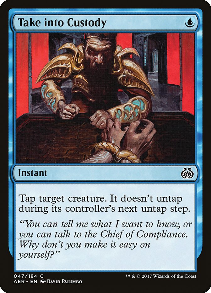 Take into Custody [Aether Revolt] | L.A. Mood Comics and Games