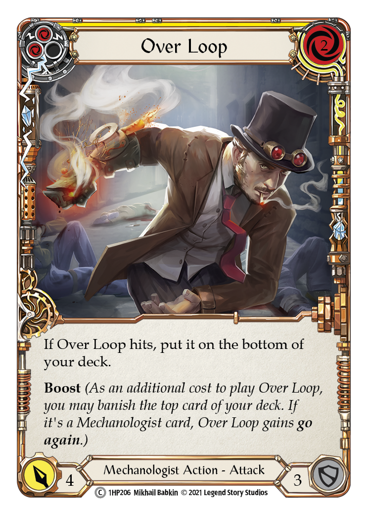 Over Loop (Yellow) [1HP206] (History Pack 1) | L.A. Mood Comics and Games