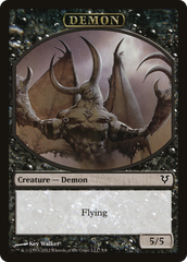 Angel // Demon Double-Sided Token [Avacyn Restored Tokens] | L.A. Mood Comics and Games