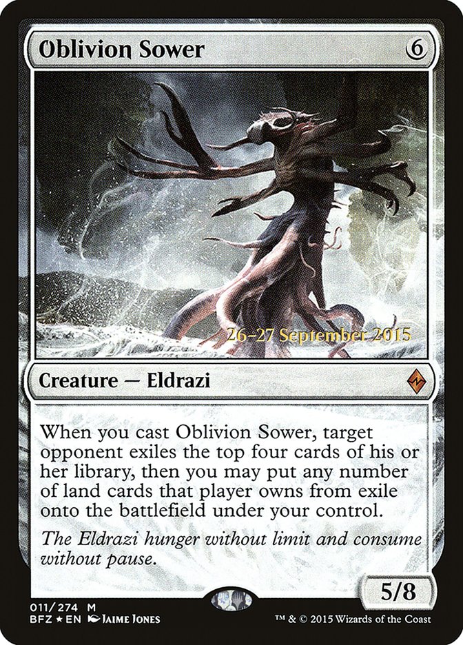 Oblivion Sower [Battle for Zendikar Prerelease Promos] | L.A. Mood Comics and Games