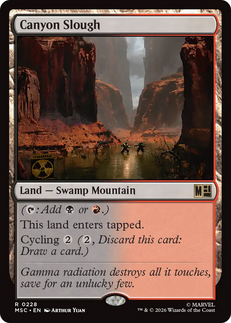 Canyon Slough [Marvel Super Heroes Commander] | L.A. Mood Comics and Games