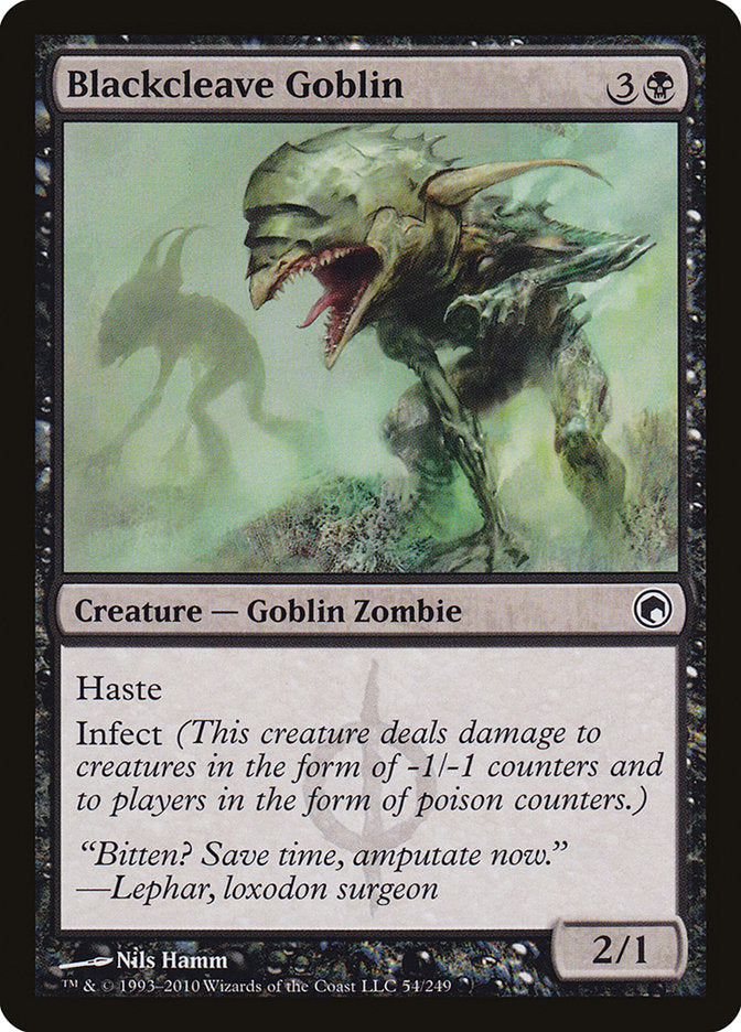 Blackcleave Goblin [Scars of Mirrodin] | L.A. Mood Comics and Games