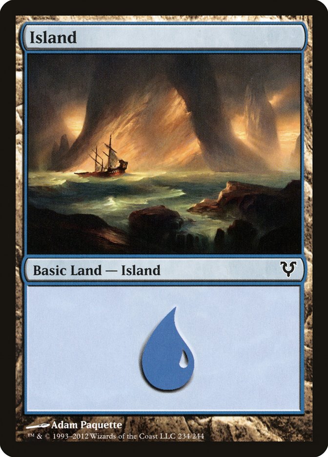 Island (234) [Avacyn Restored] | L.A. Mood Comics and Games